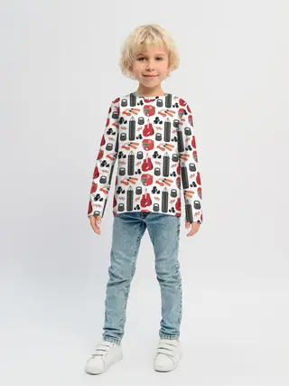 Детский лонгслив / Бокс