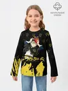 Детский лонгслив / Аста в маске демона | Чёрный Клевер