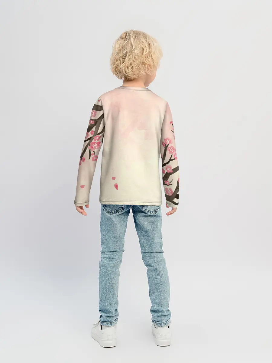 Детский лонгслив / АСТА сакура | Black Clover