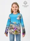 Детский лонгслив / Морской мир