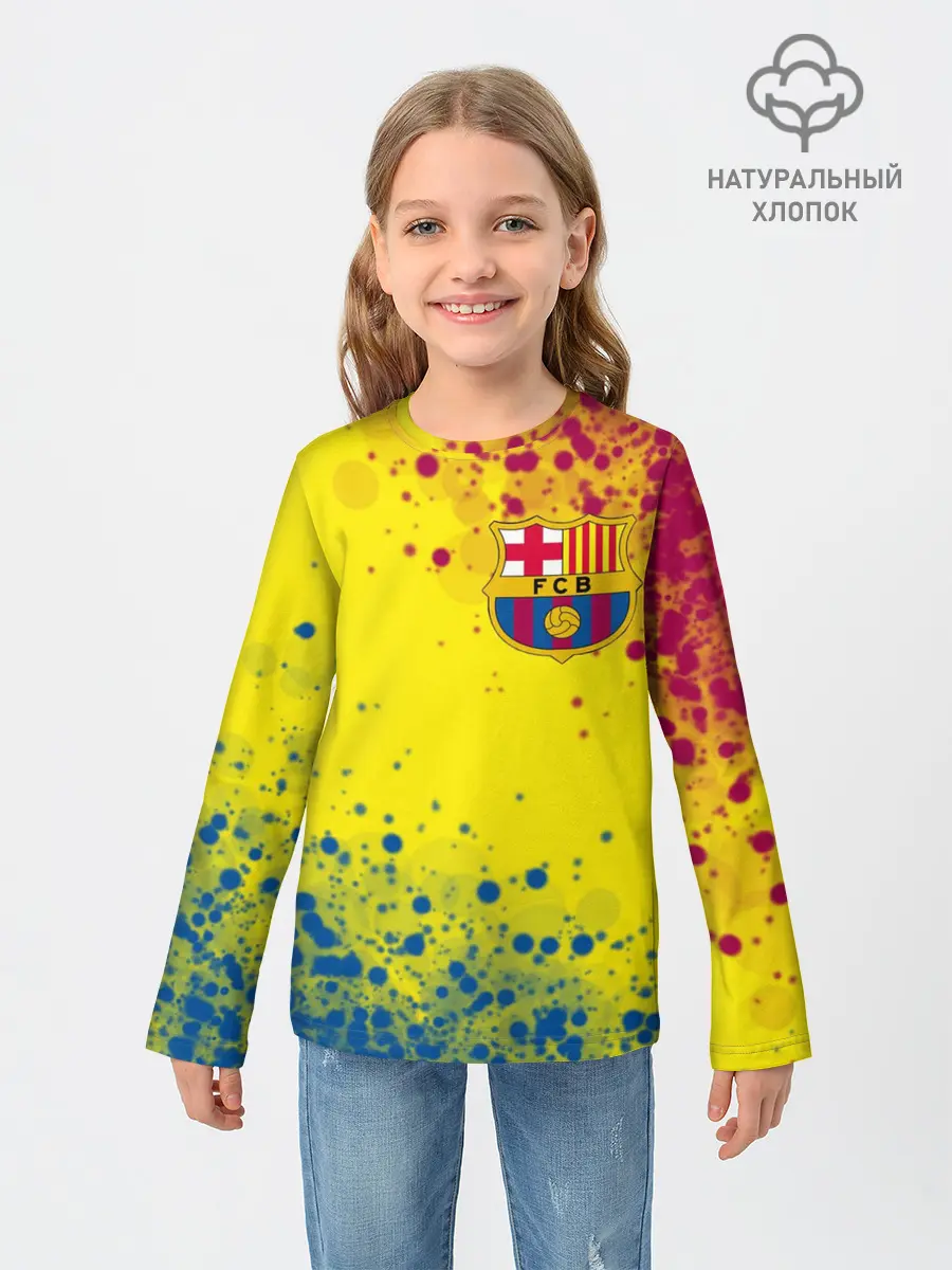 Детский лонгслив / Barcelona