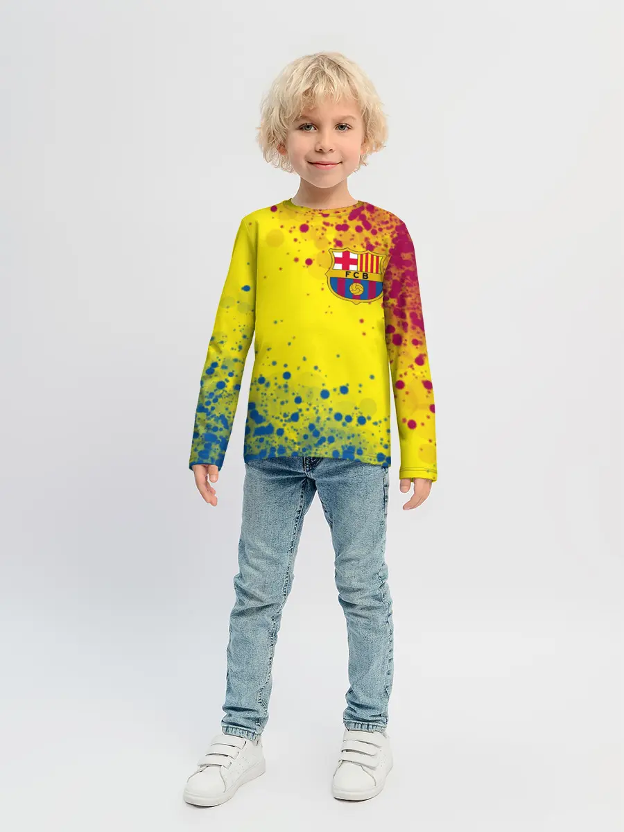 Детский лонгслив / Barcelona