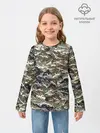 Детский лонгслив / Камуфляж для рыбака
