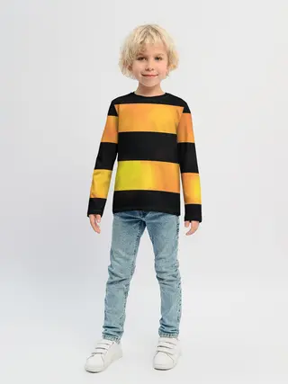 Детский лонгслив / Георгиевская лента