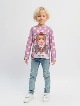 Детский лонгслив / Monika Pop Art