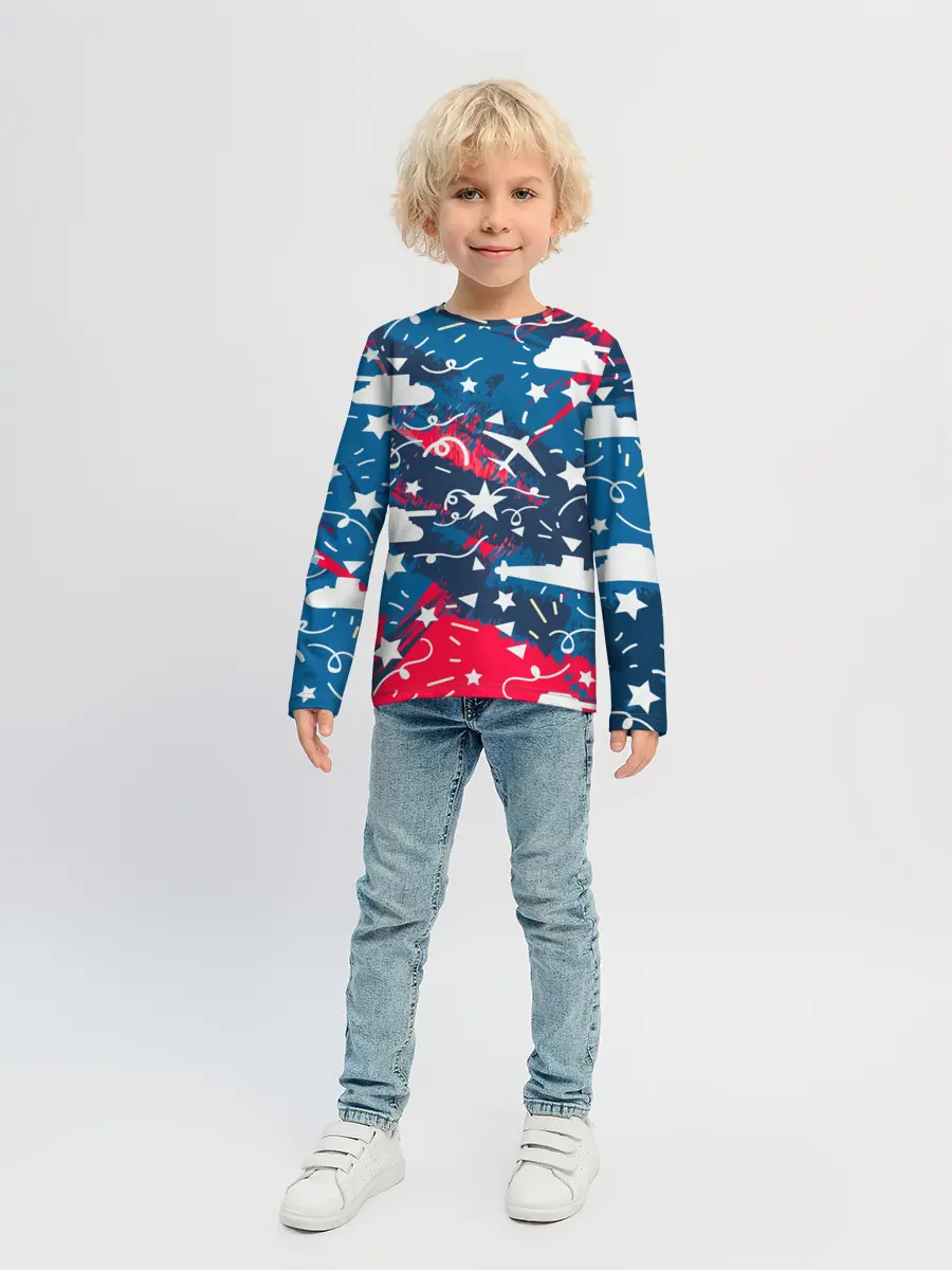 Детский лонгслив / День победы