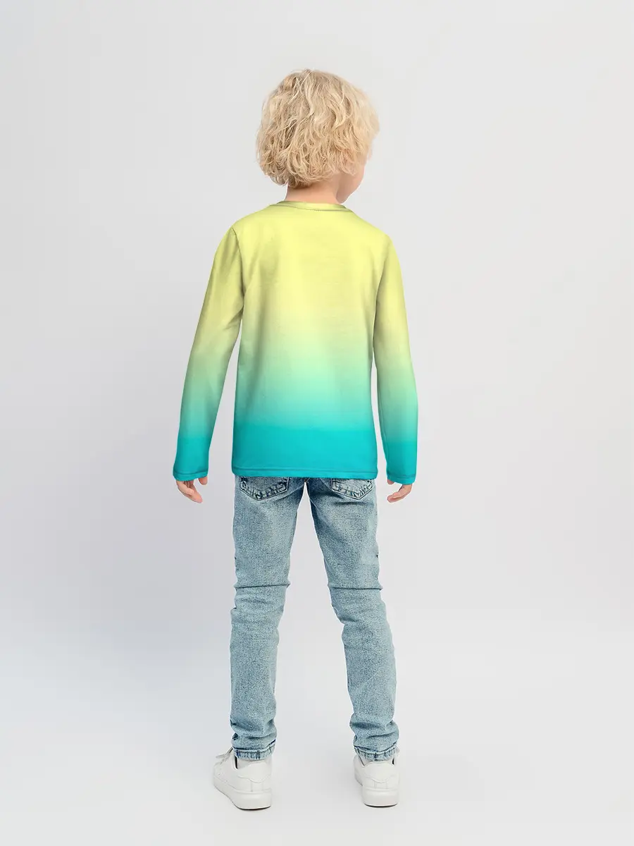 Детский лонгслив / Юно и Аста | Черный Клевер