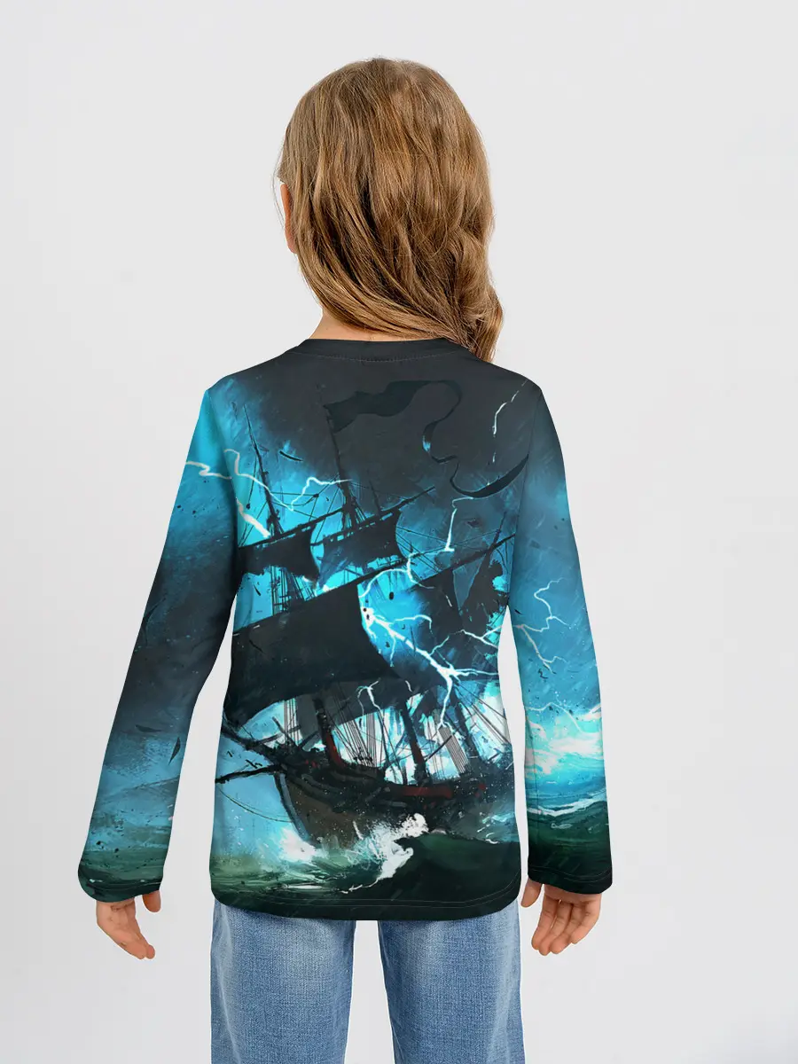 Детский лонгслив / Летучий голландец