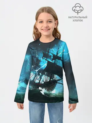 Детский лонгслив / Летучий голландец