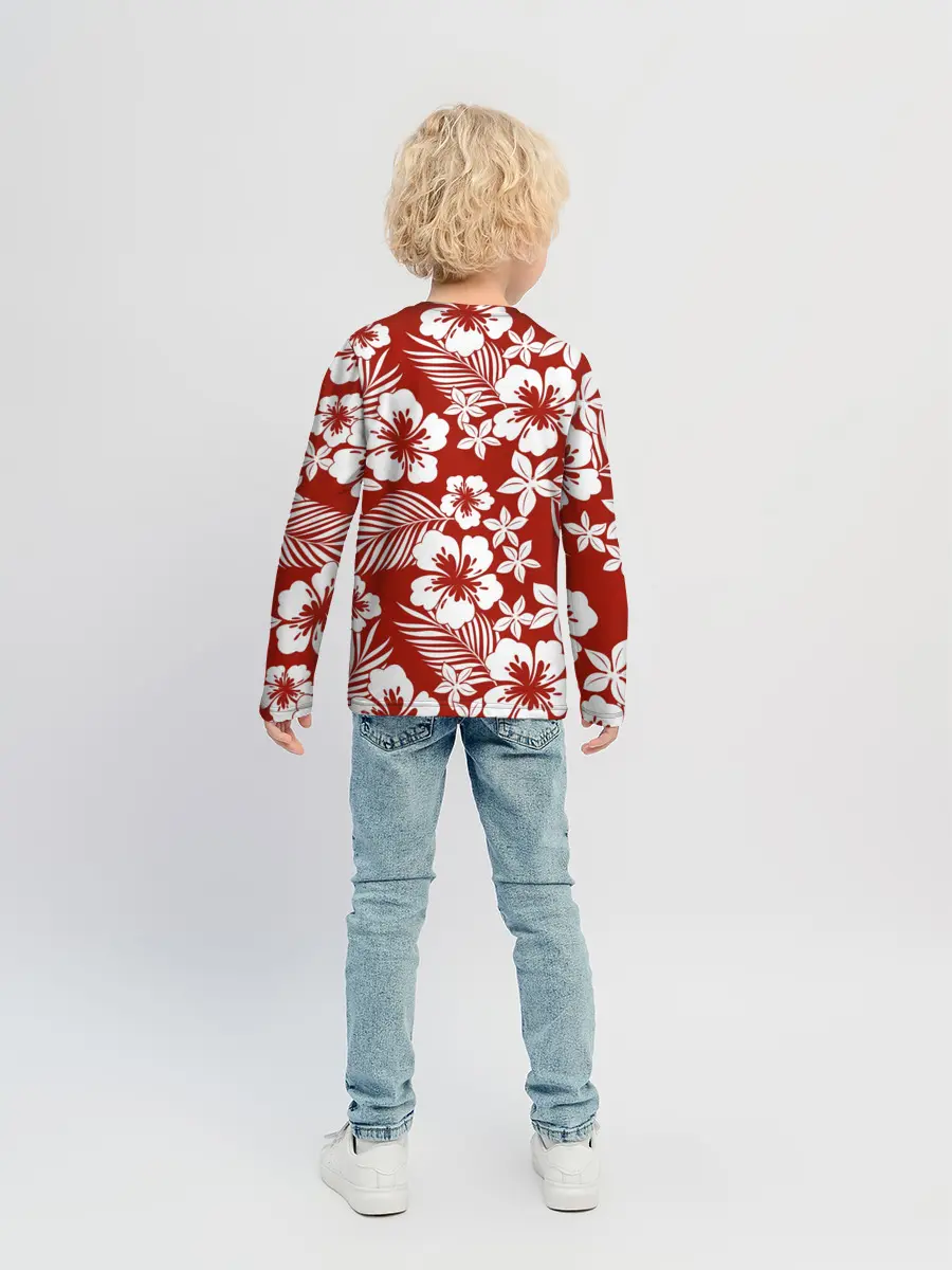 Детский лонгслив / ALOHA HAWAII | АЛОХА ГАВАЙИ