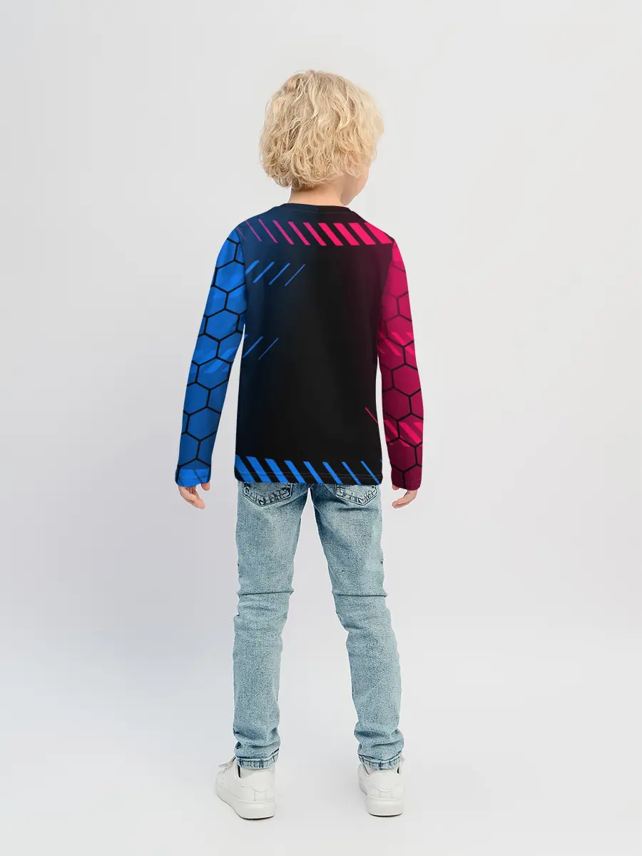 Детский лонгслив / ЛИОНЕЛЬ МЕССИ / BARCELONA