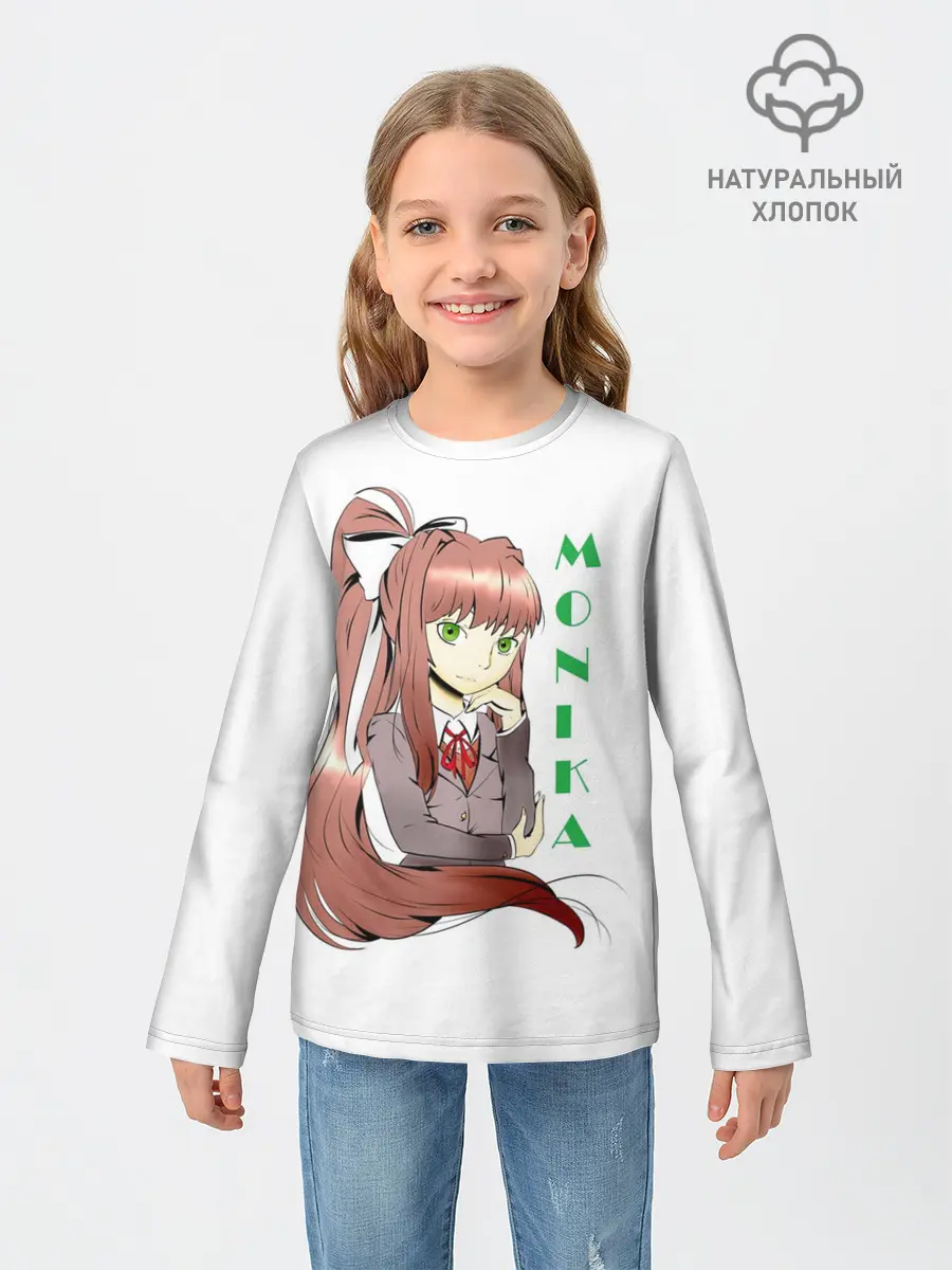 Детский лонгслив / Doki Doki MONIKA