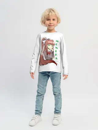 Детский лонгслив / Doki Doki MONIKA