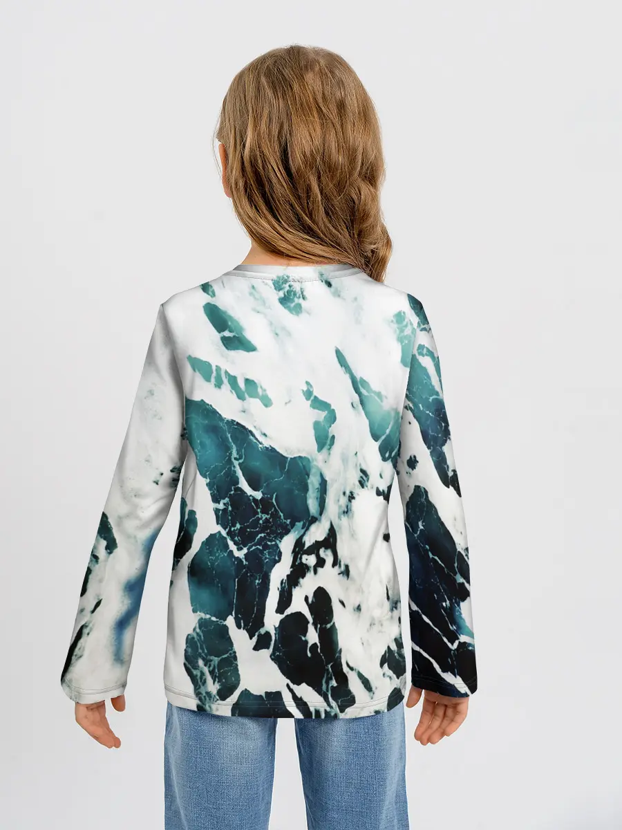 Детский лонгслив / море