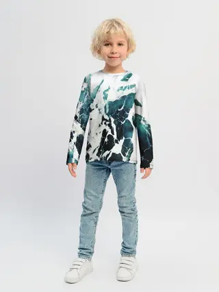 Детский лонгслив / море
