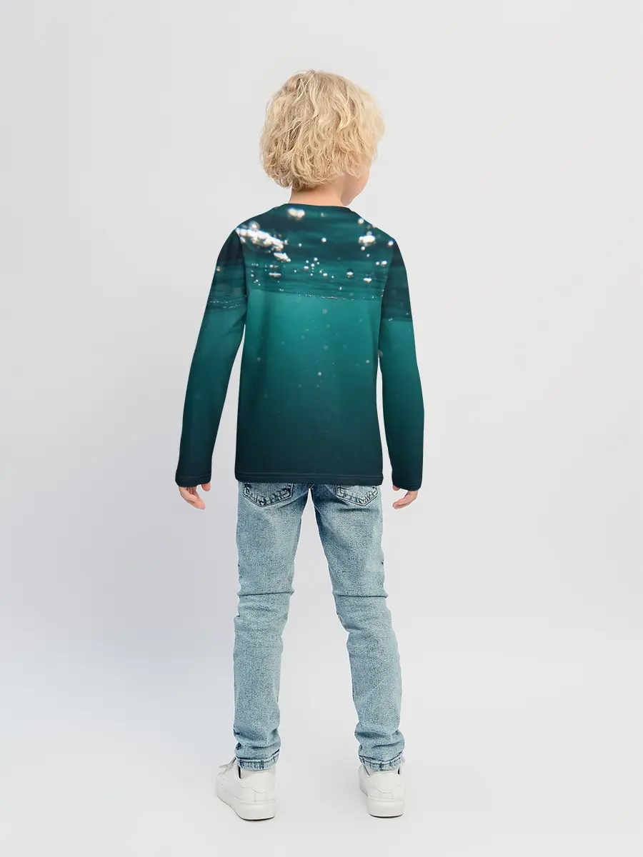 Детский лонгслив / дайвинг