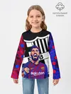 Детский лонгслив / ЛУИС СУАРЕС / БАРСЕЛОНА