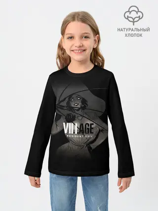 Детский лонгслив / Resident Evil Леди Димитреску