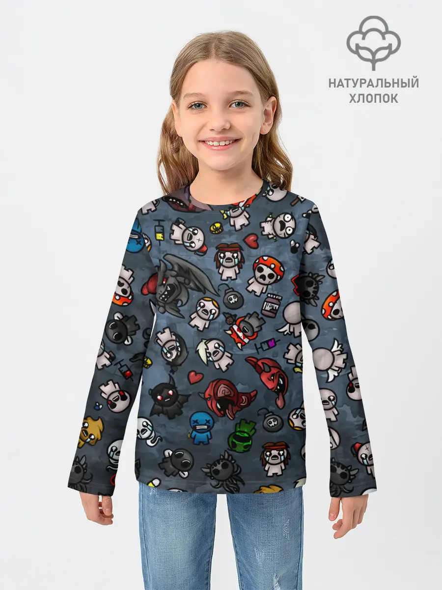 Детский лонгслив / Узор Исаака