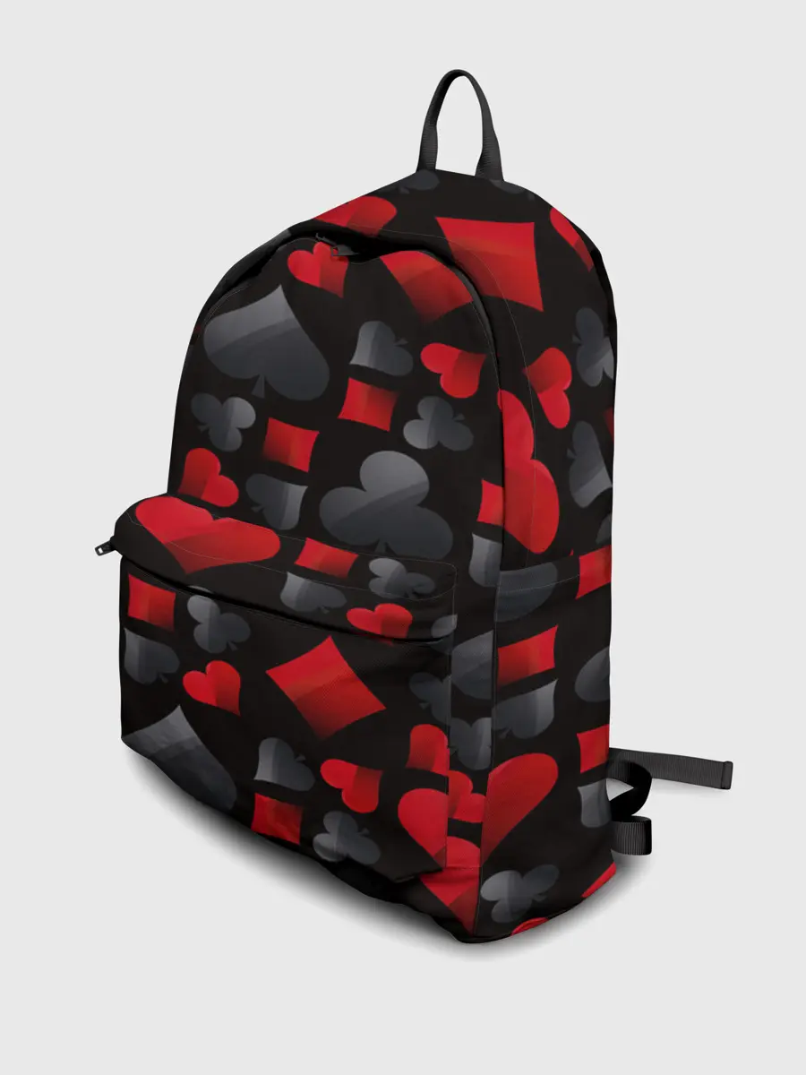 Рюкзак джинсовый / Card suits