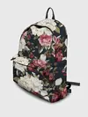 Рюкзак джинсовый / Акварель, розы