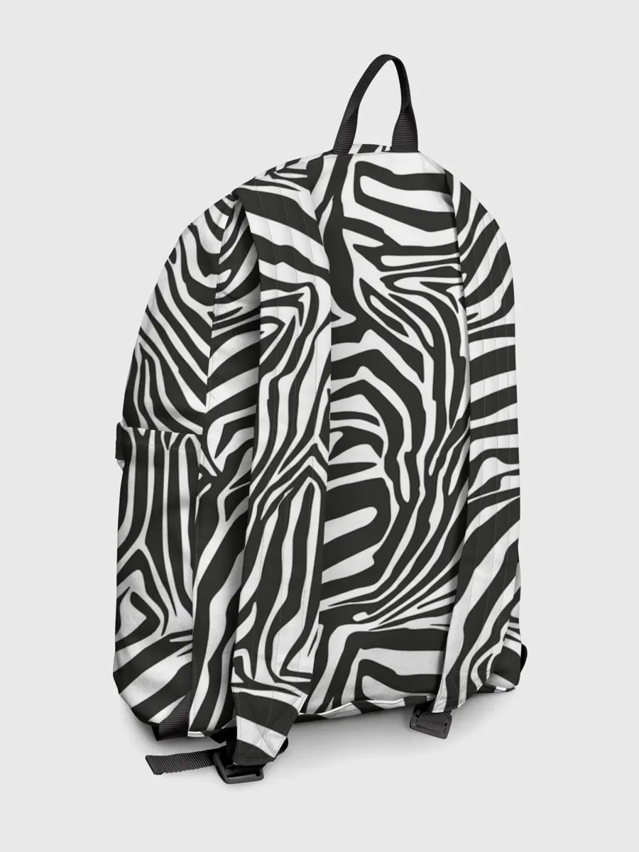 Рюкзак джинсовый / Полосы зебры