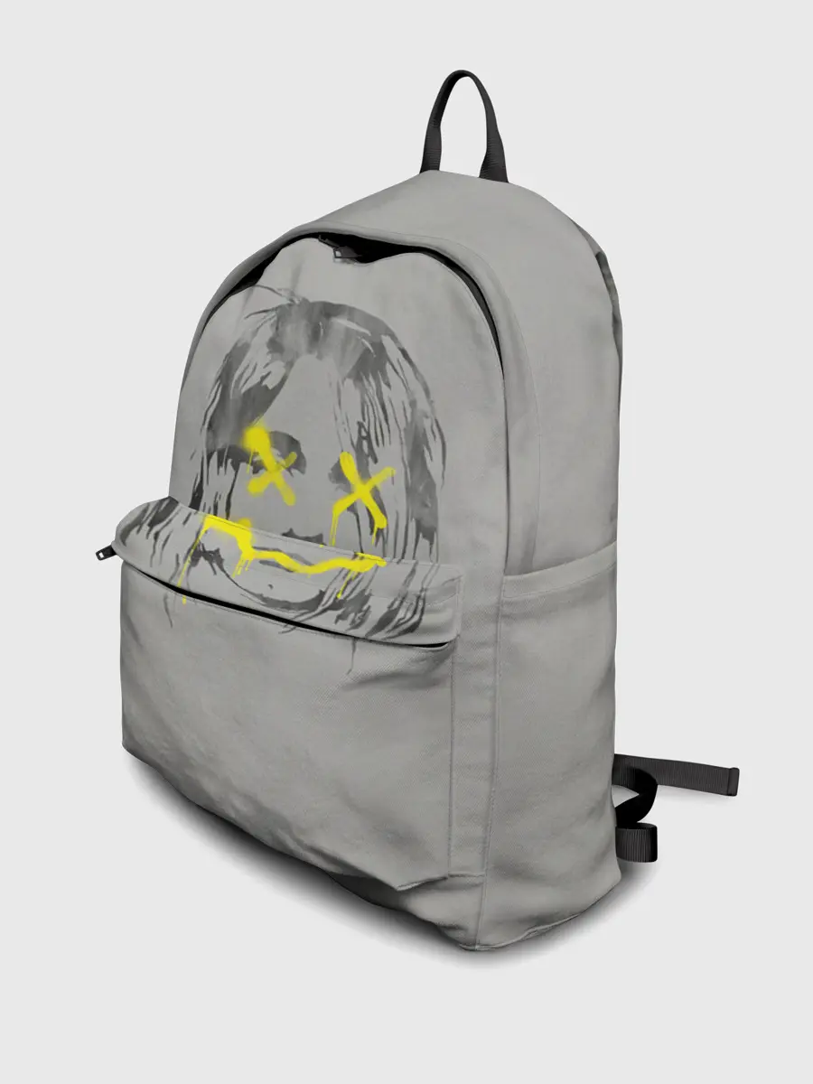 Рюкзак джинсовый / Курт Кобейн