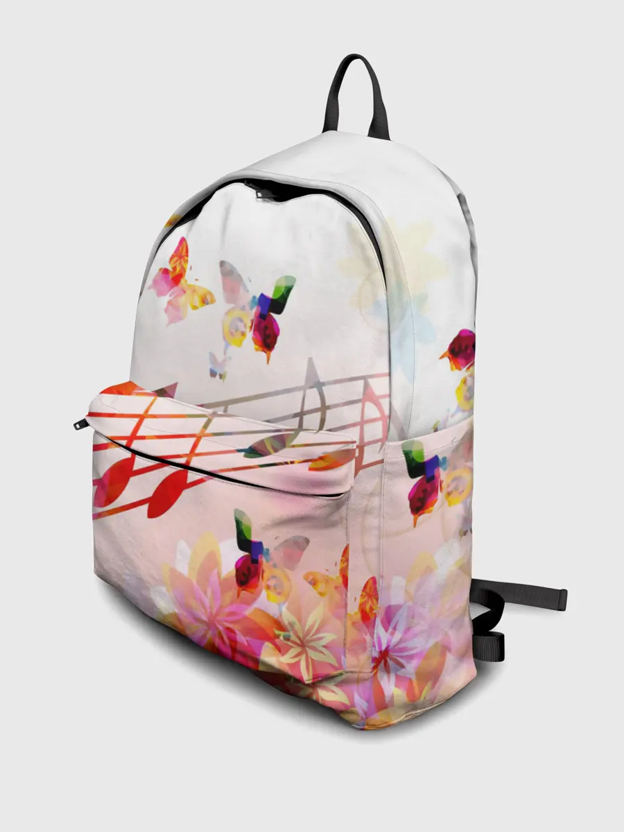 Рюкзак джинсовый / Ноты весна