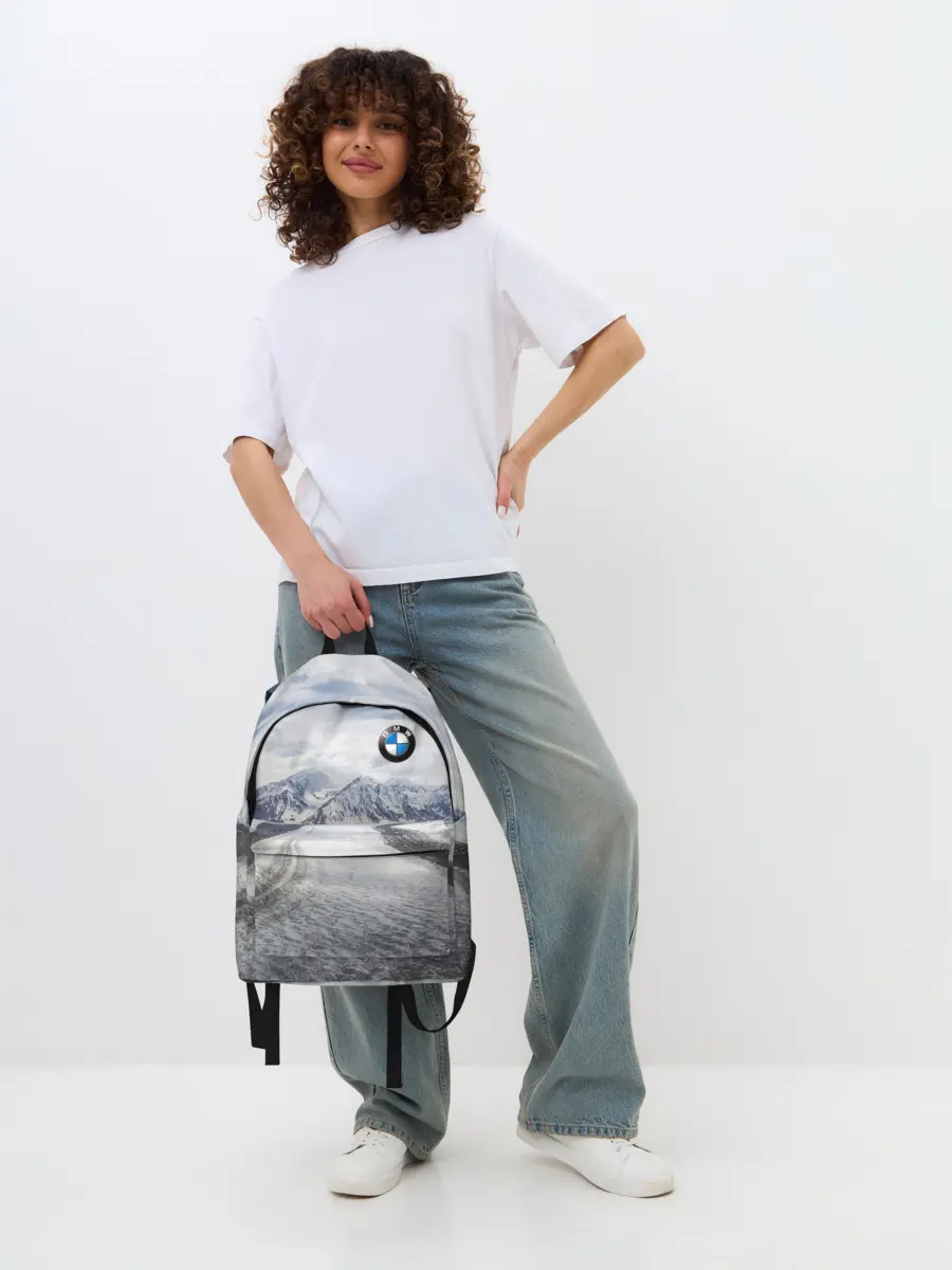 Рюкзак джинсовый / BMW