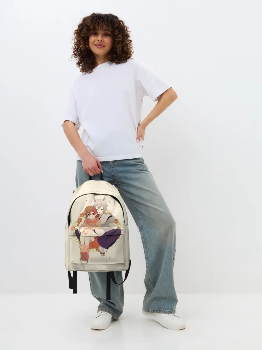 Рюкзак джинсовый / Очень приятно Бог