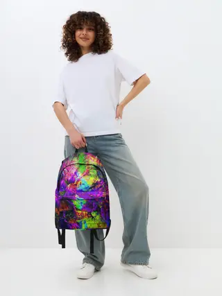 Рюкзак джинсовый / Буйство цвета