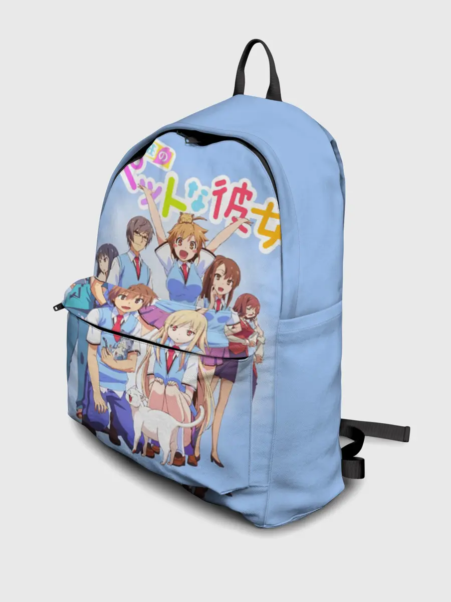 Рюкзак джинсовый / Кошечка из Сакурасо