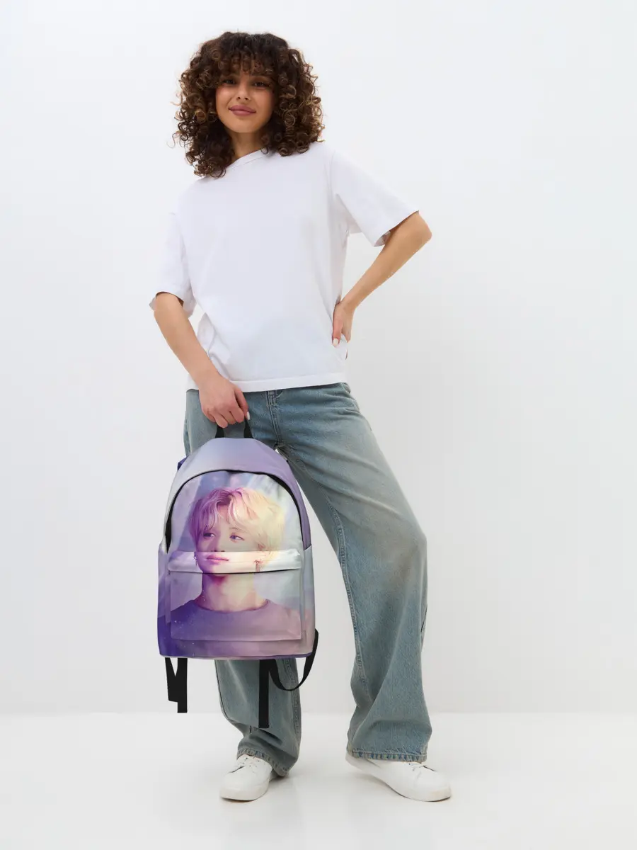 Рюкзак джинсовый / BTS