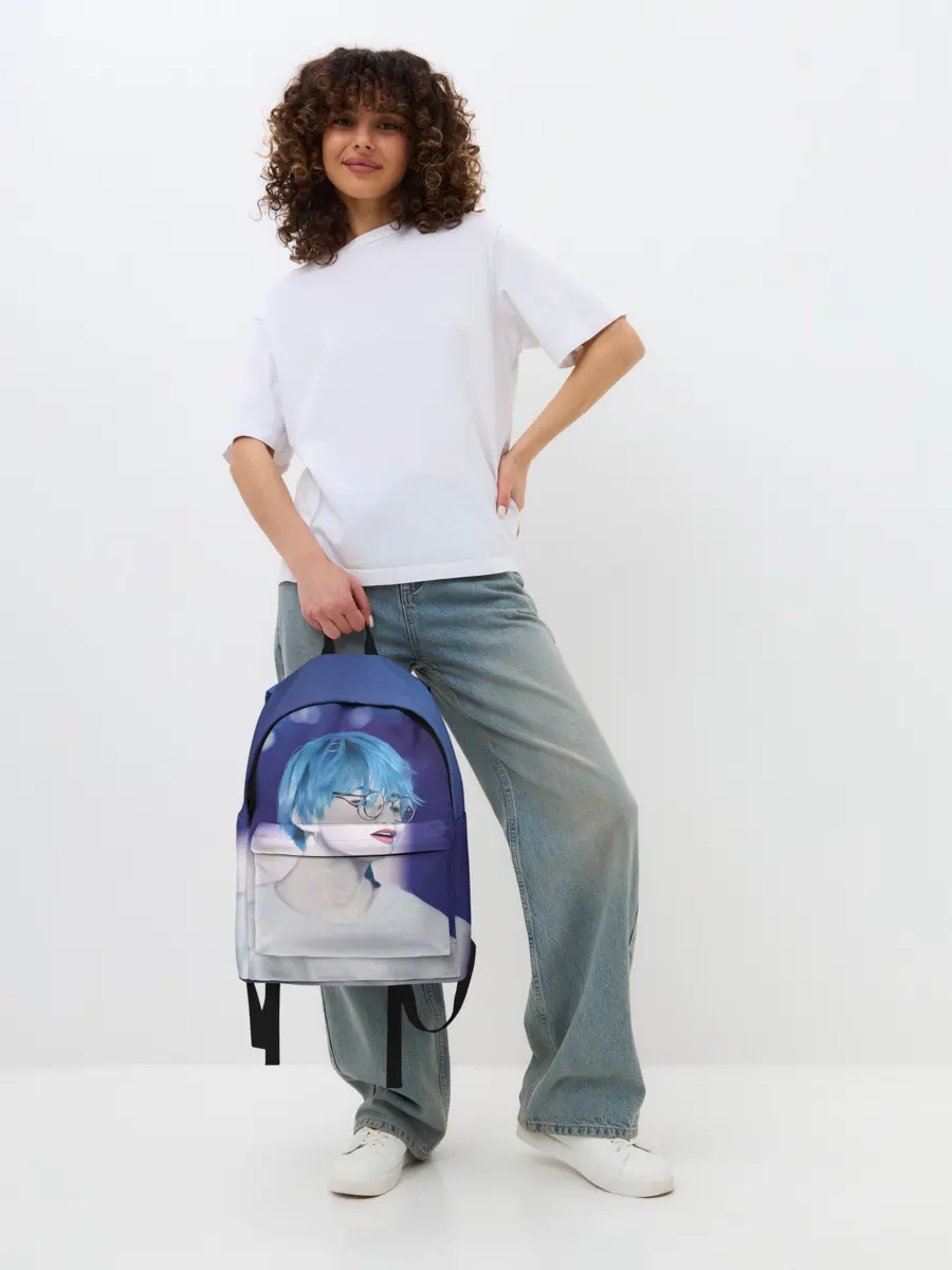 Рюкзак джинсовый / BTS Blue