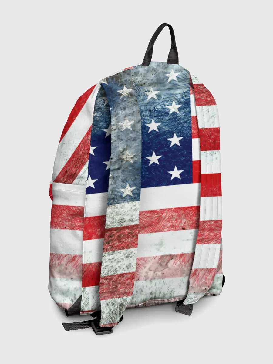 Рюкзак джинсовый / Америка Флаг