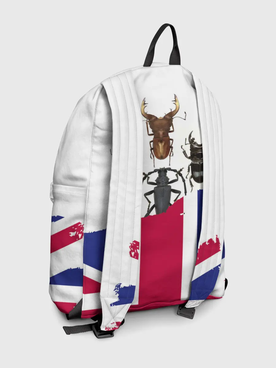 Рюкзак джинсовый / Жуки