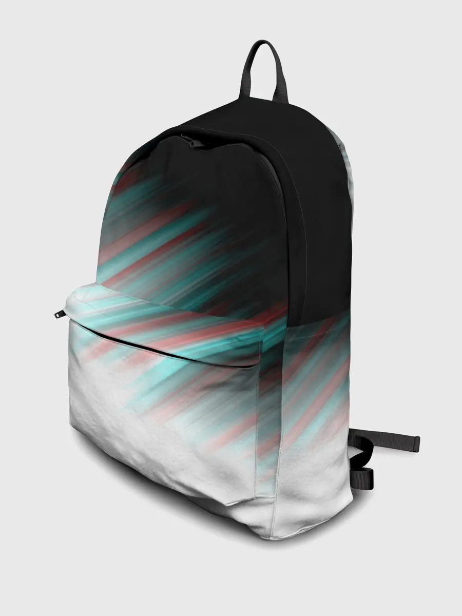 Рюкзак джинсовый / GLITCH STRIPES