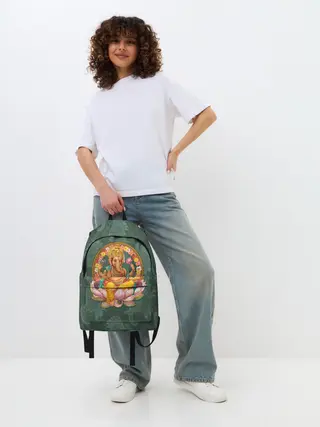 Рюкзак джинсовый / Ганеша