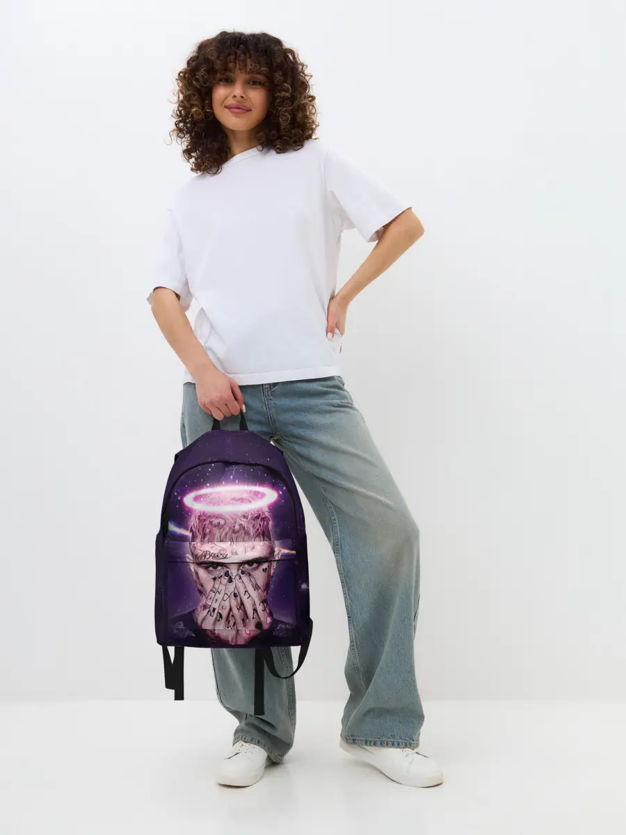 Рюкзак джинсовый / Lil Peep