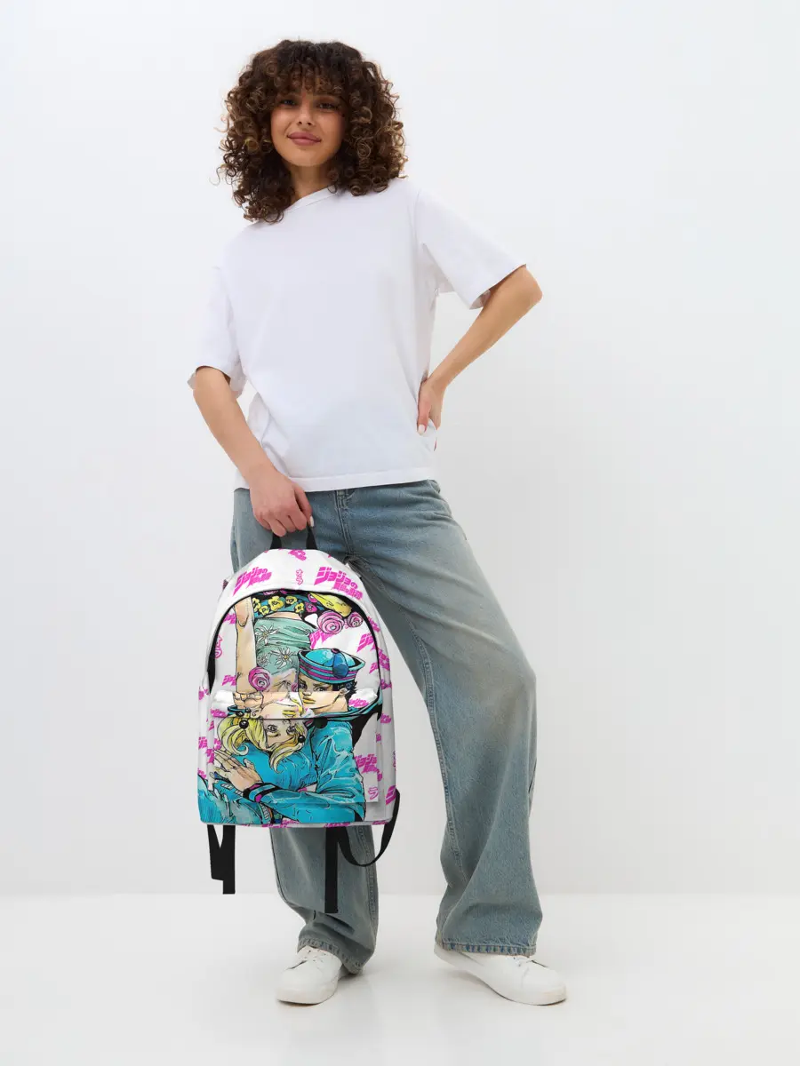Рюкзак джинсовый / JoJo Bizarre Adventure