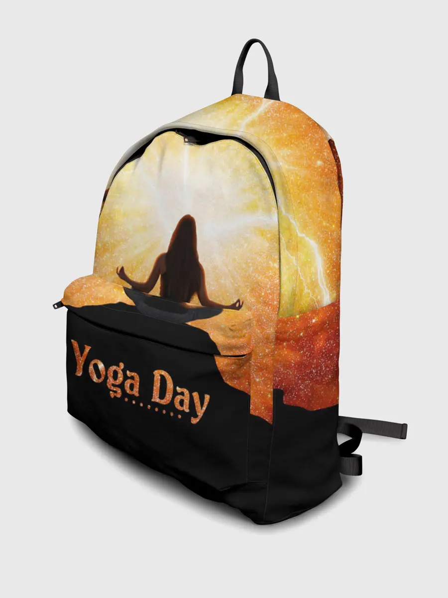 Рюкзак джинсовый / International Yoga Day