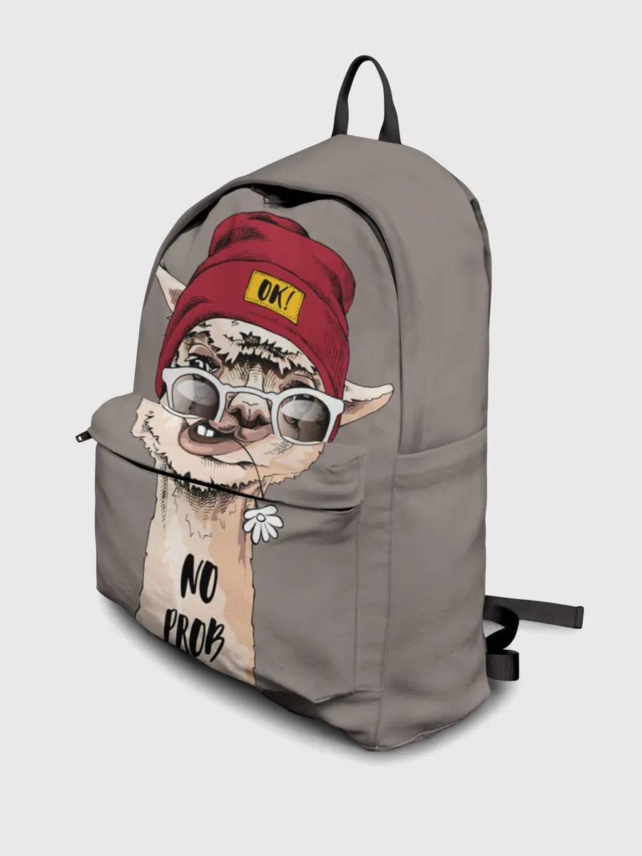 Рюкзак джинсовый / llama