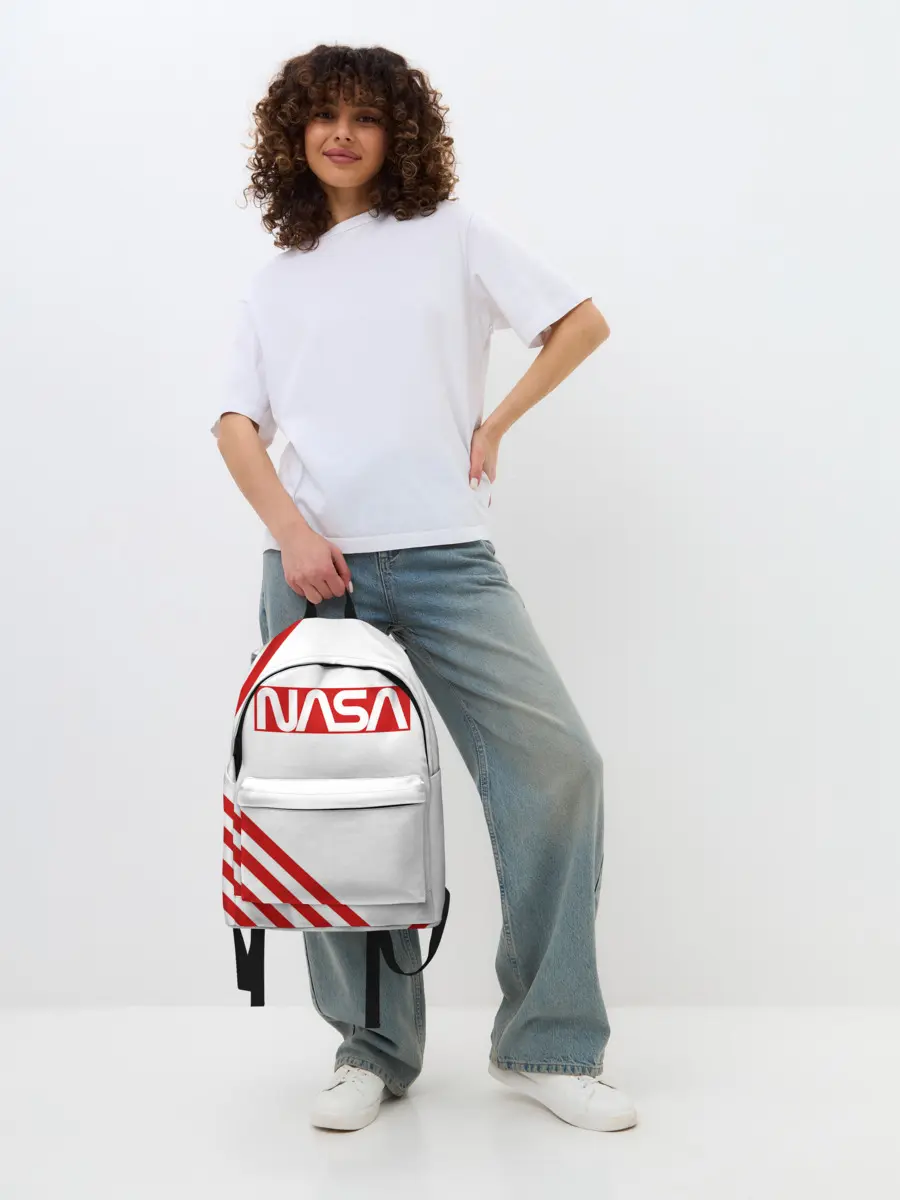 Рюкзак джинсовый / NASA