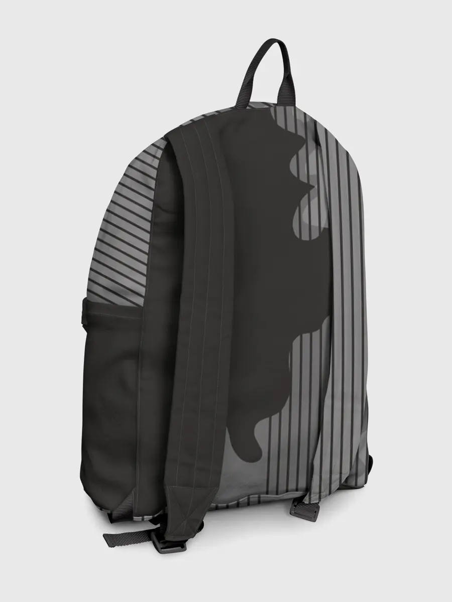 Рюкзак джинсовый / Мопс в кармане