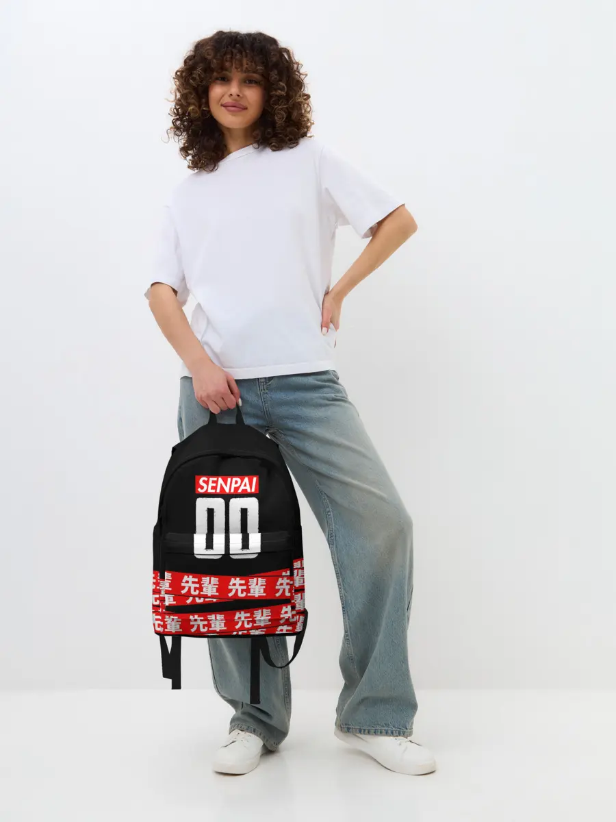 Рюкзак джинсовый / Anime