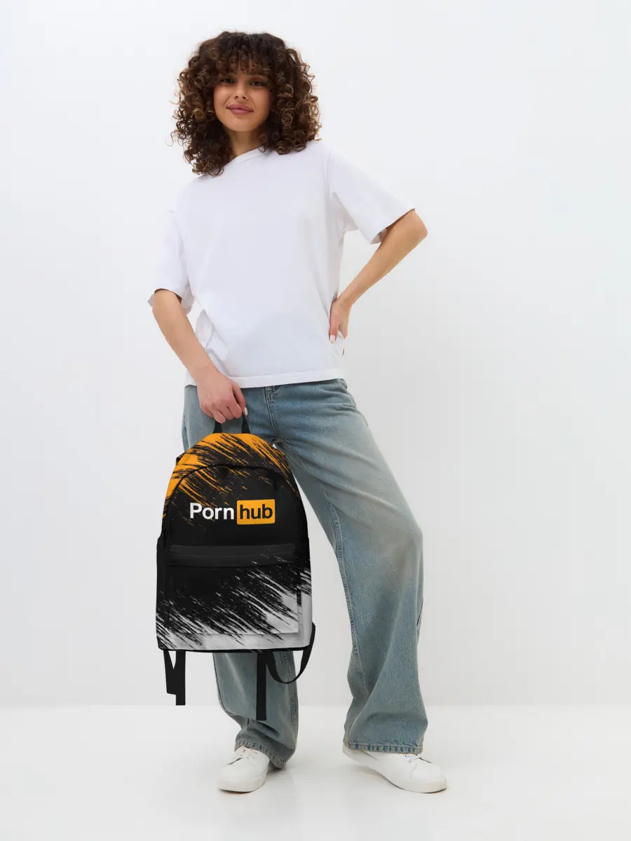 Рюкзак джинсовый / Порно