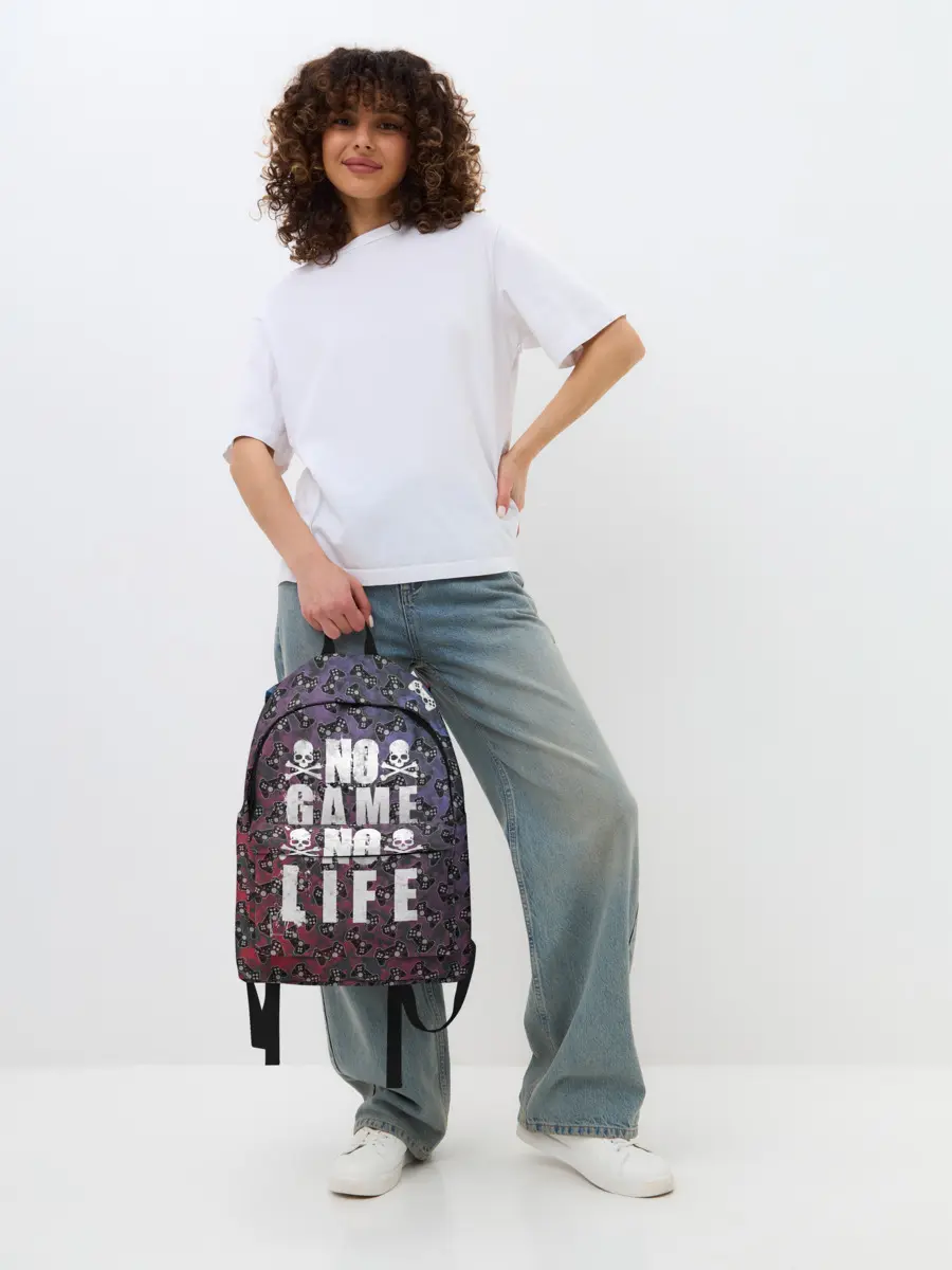 Рюкзак джинсовый / No Game No Life