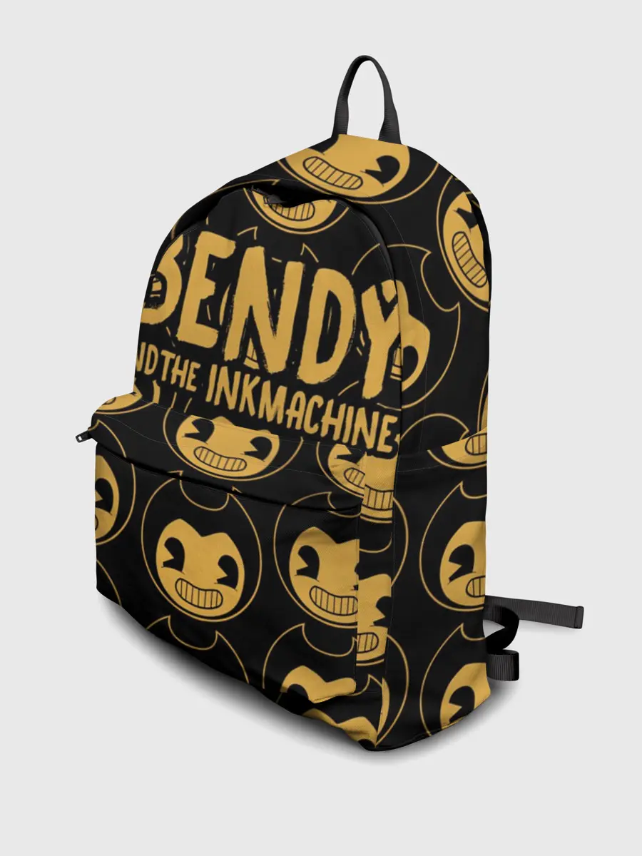 Рюкзак джинсовый / Bendy And The Ink Machine