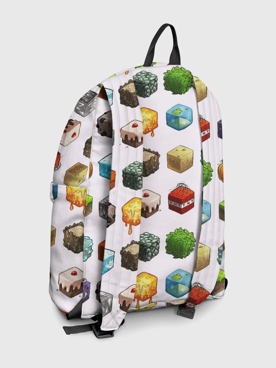 Рюкзак джинсовый / Minecraft