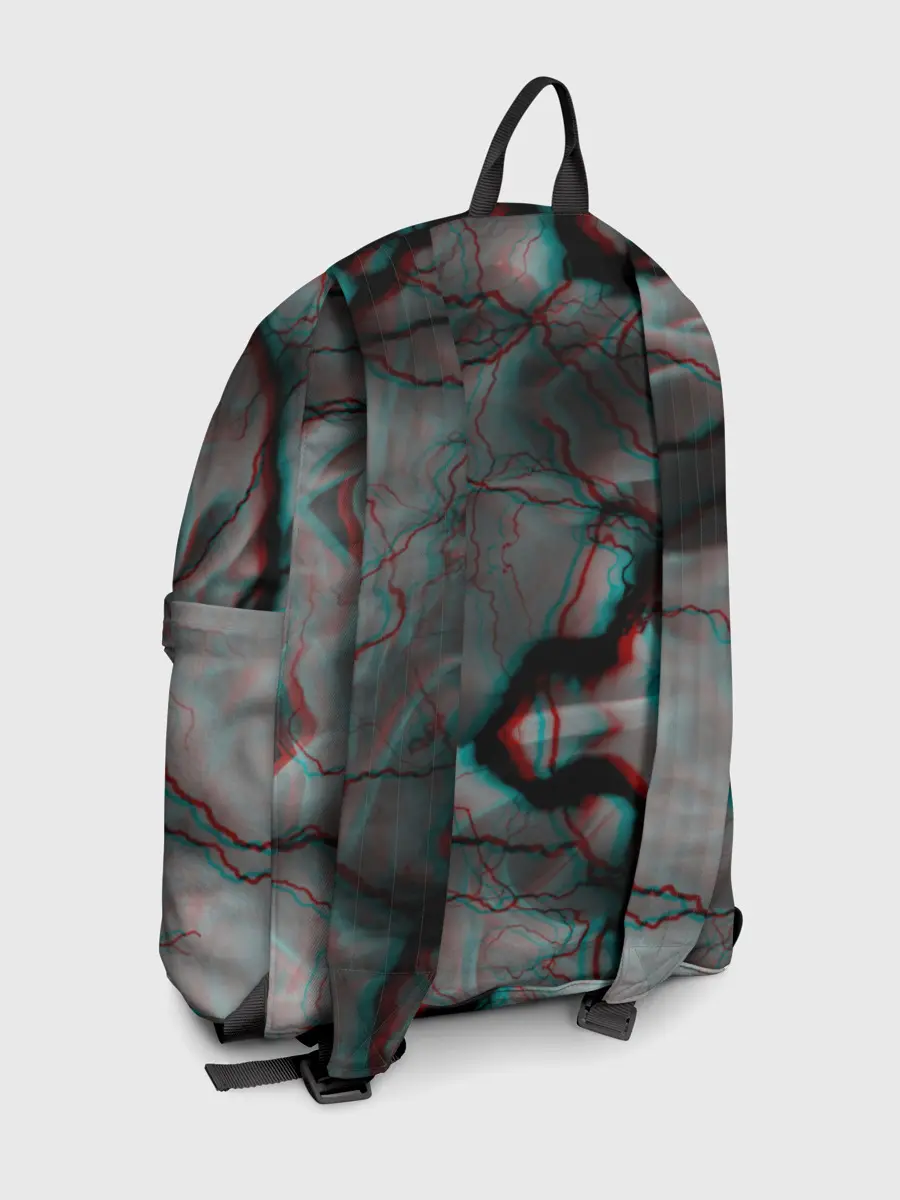 Рюкзак джинсовый / МОЛНИИ GLITCH